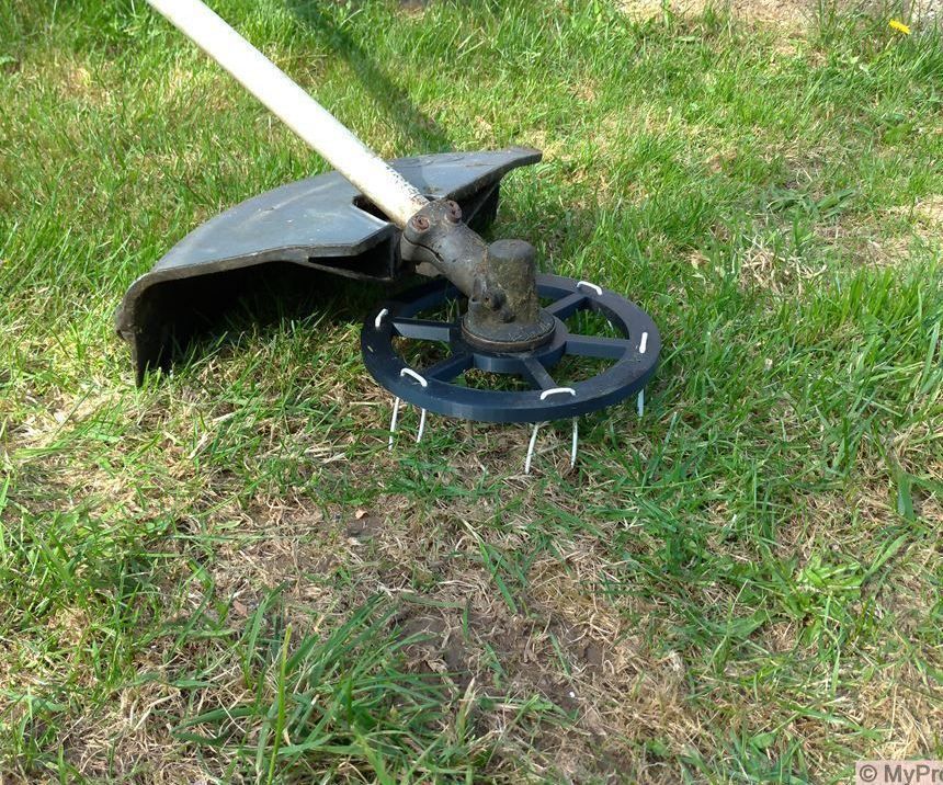 3d Printed Lawn Scarifier Attachment for Strimmer