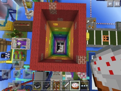 3. Begin Your Rainbow Tunnel