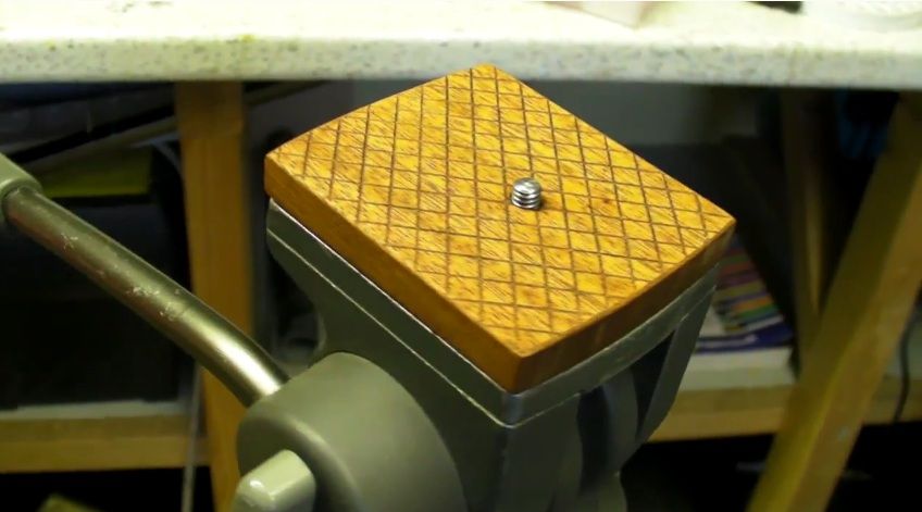 Wooden Quick Release Plate - DIY Camera Tripod Mount