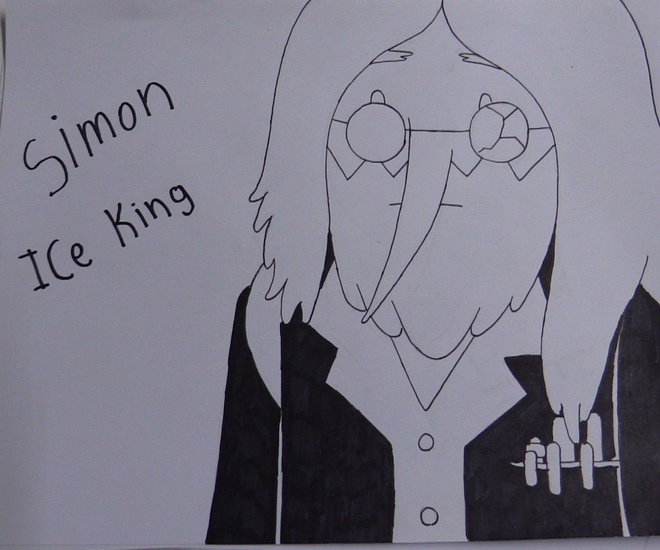 Como Dibujar a Simon the IceKing