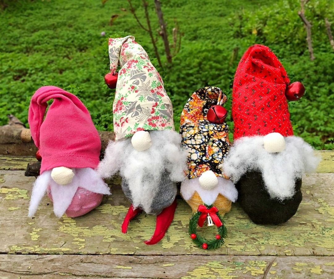 Socks & Scraps Christmas Gnomes