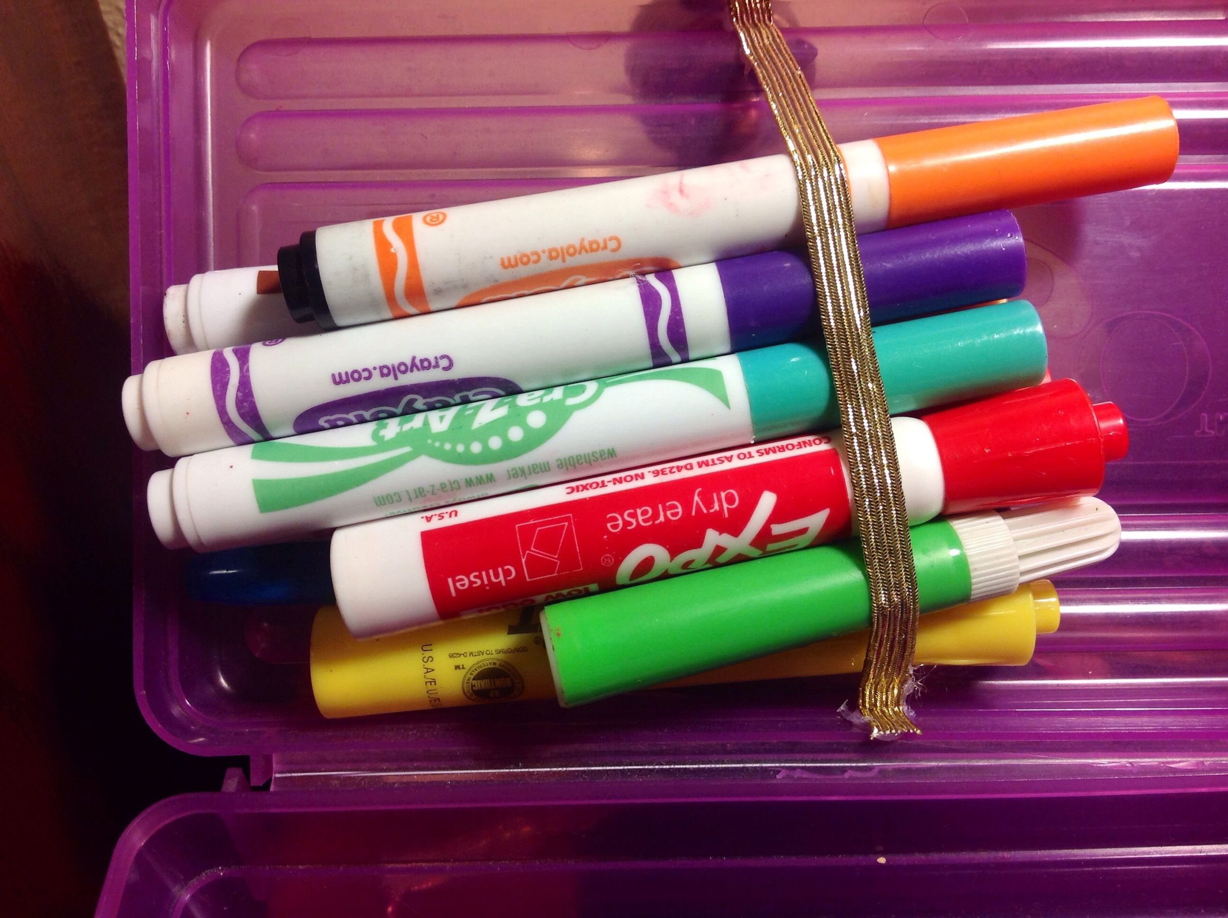 Pencil Box Storage