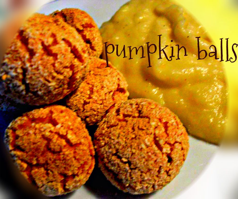 Easy and quick meal: Pumpkin balls with just 3 ingredients
