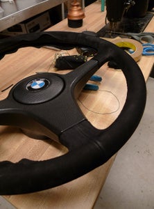 Reupholstering a Steering Wheel