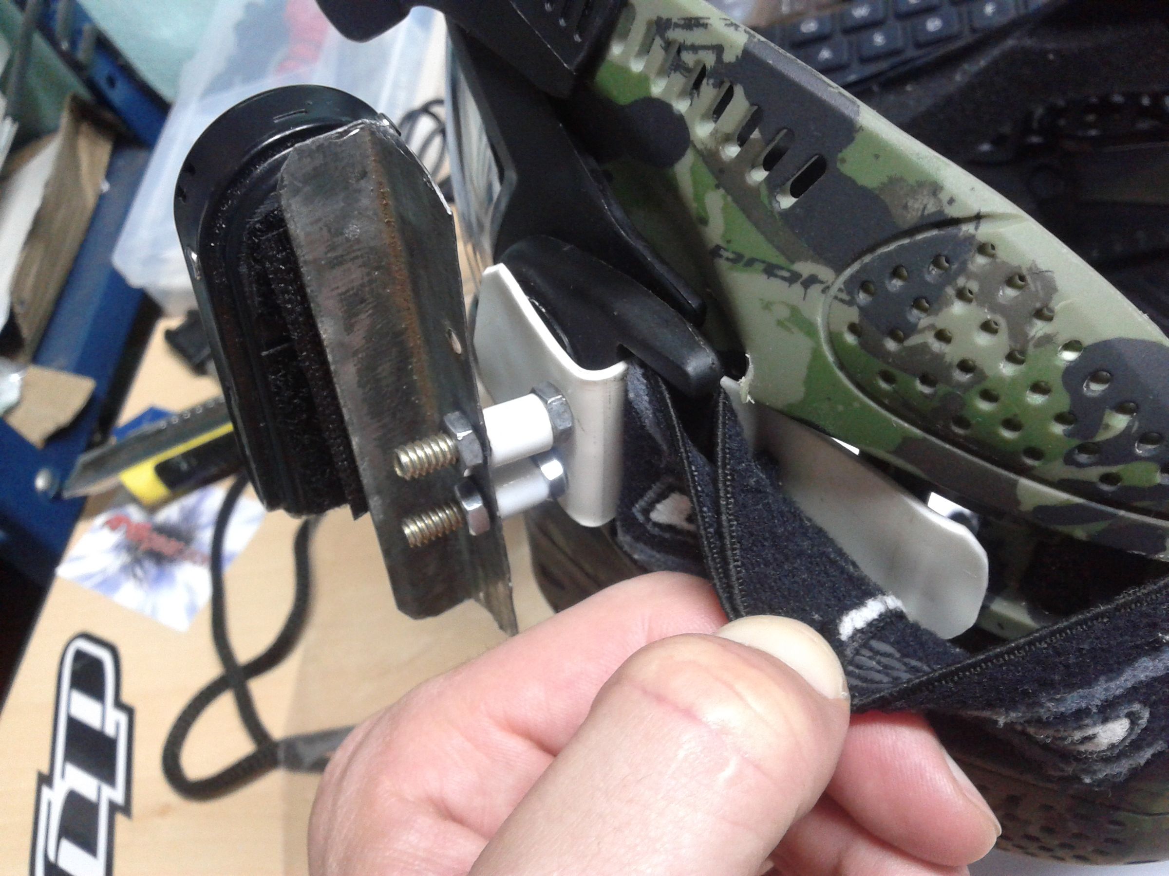 Making a Paintball Mask Camera Mount 4 Steps Instructables