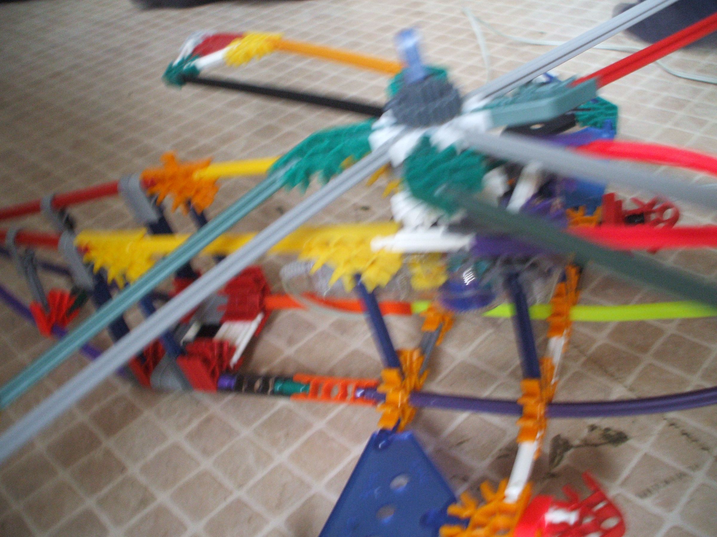 Knex Helicopter 5 Steps Instructables