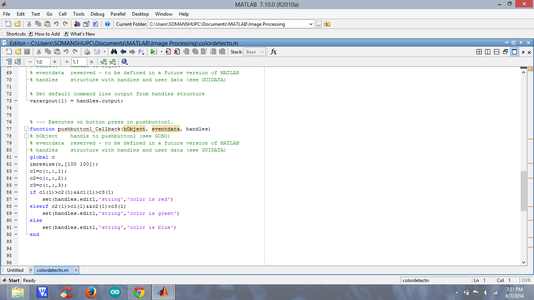 COLOR DETECTION USING MATLAB : 4 Steps - Instructables