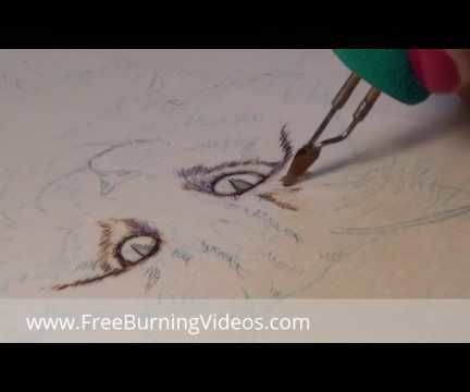 How to Woodburn a Kitty Cat Part 1