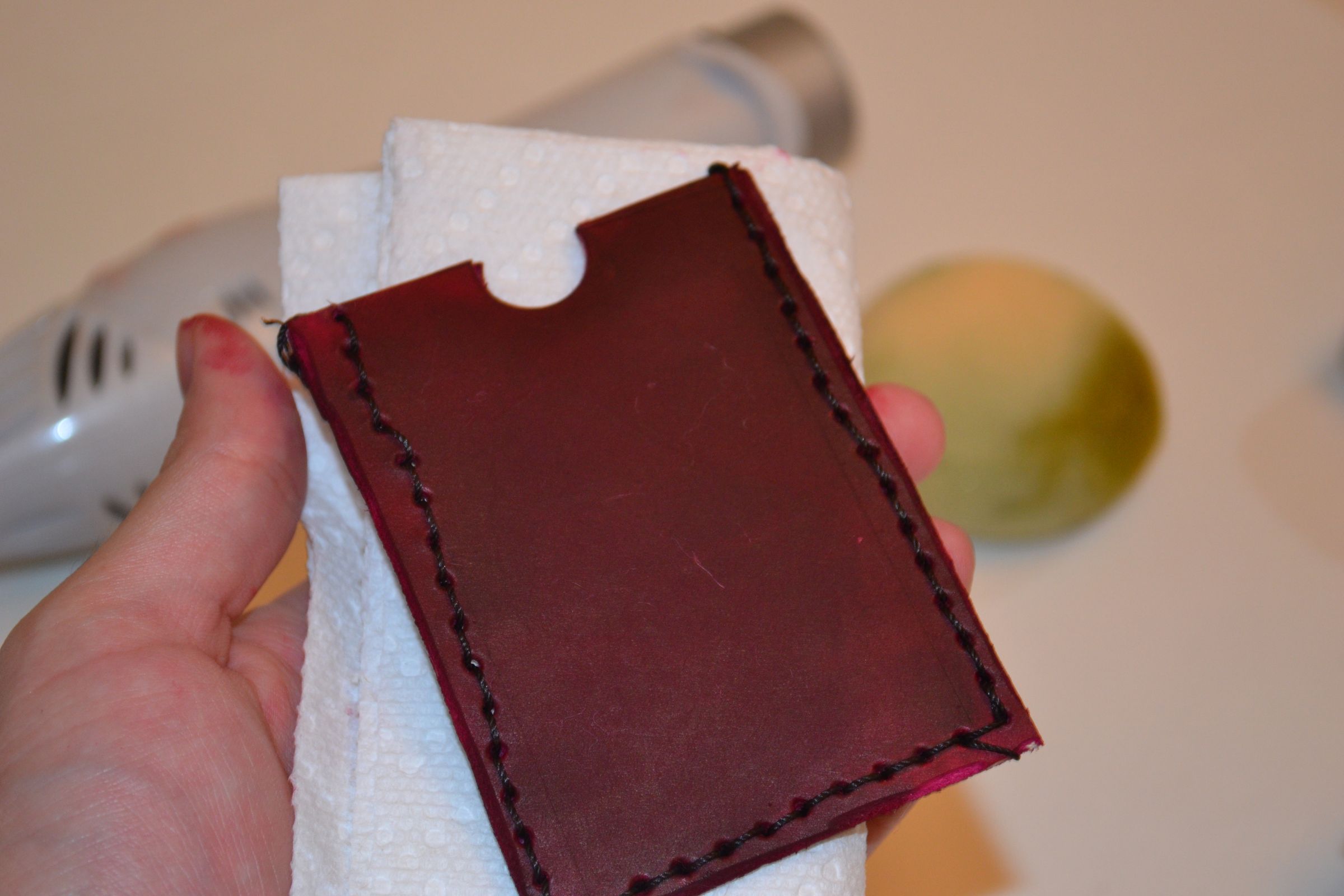 Leather Gift Card Holder