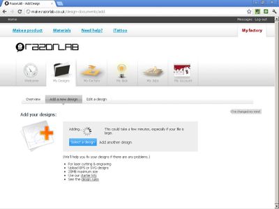 Upload the Design