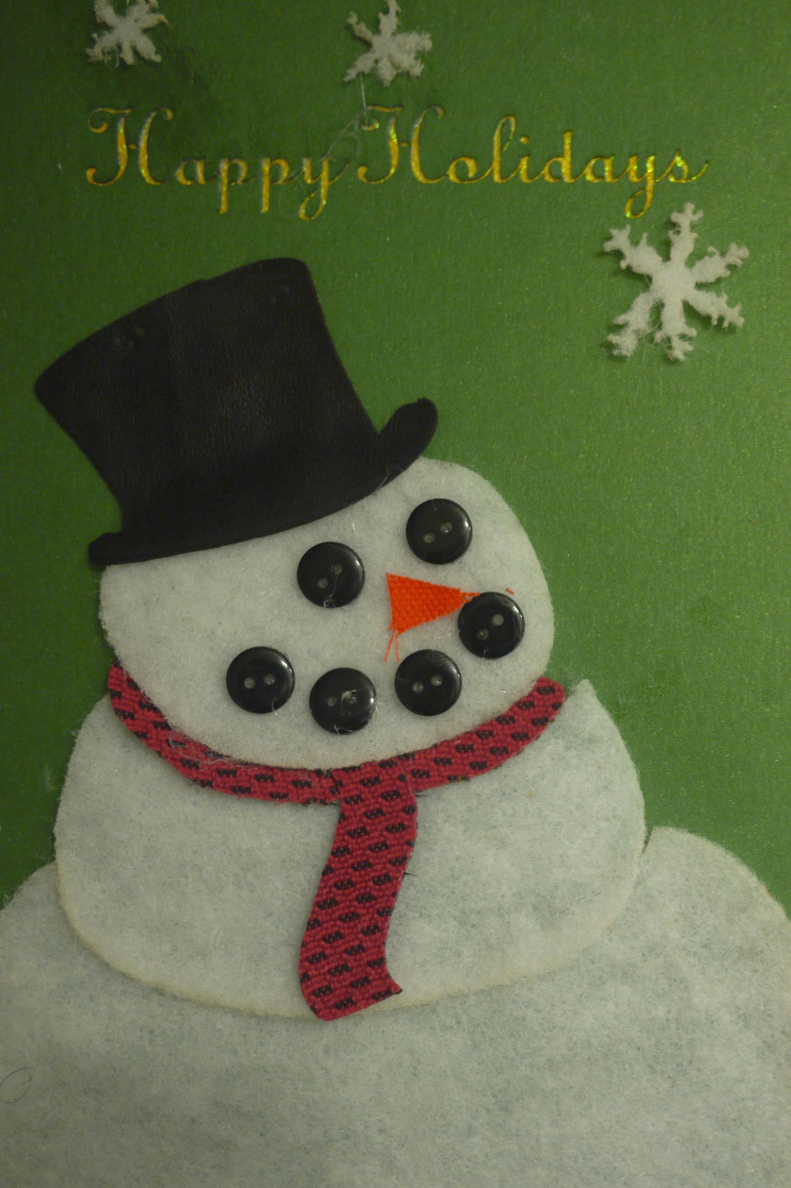 Do you wanna build a (laser appliqué) snowman? - made at Techshop