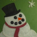 Do you wanna build a (laser appliqué) snowman? - made at Techshop