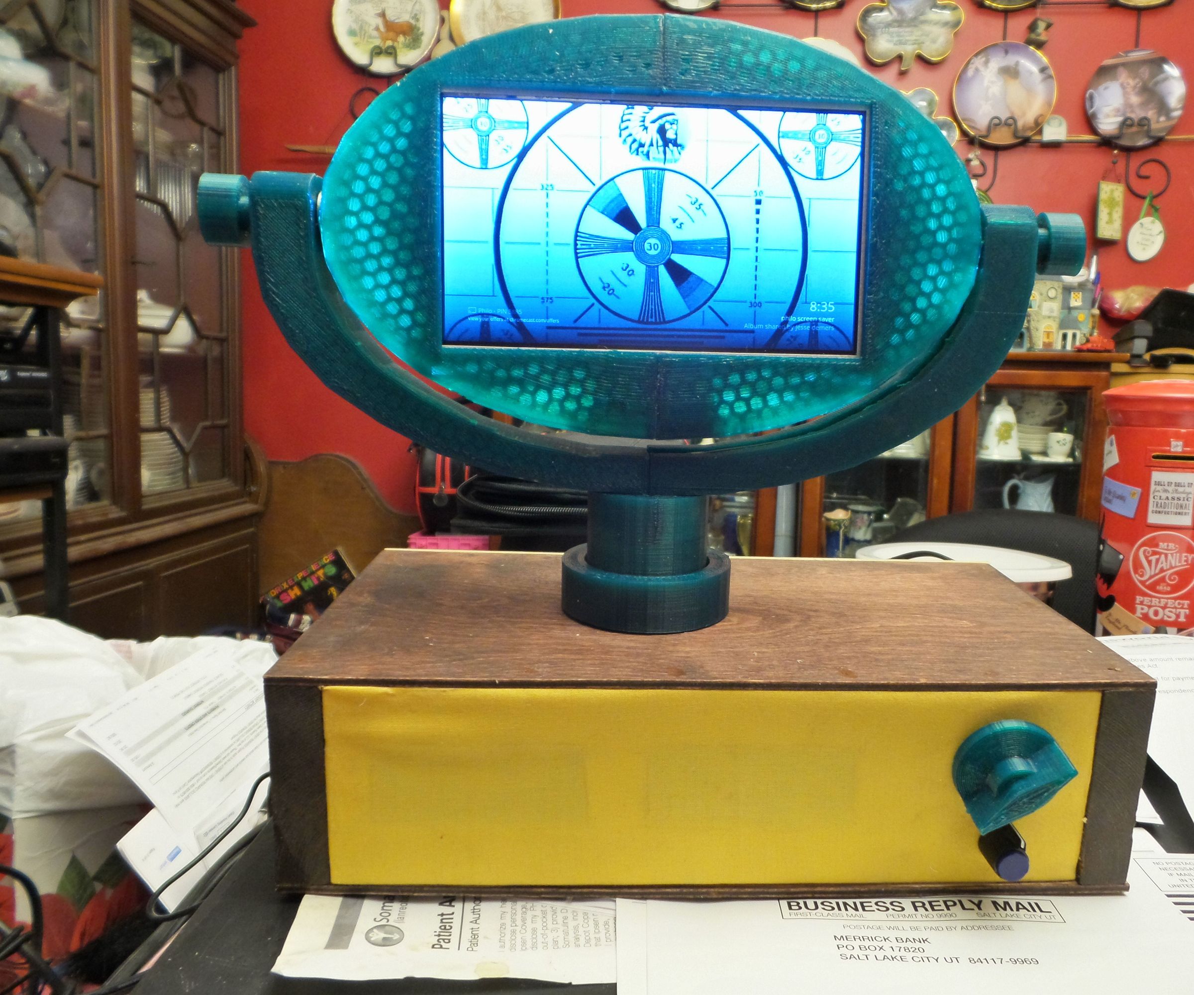 Philo, the 7" 3D Printed Retro TV