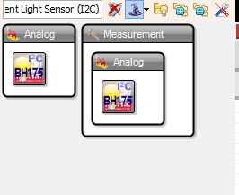 In Visuino Add & Set Components