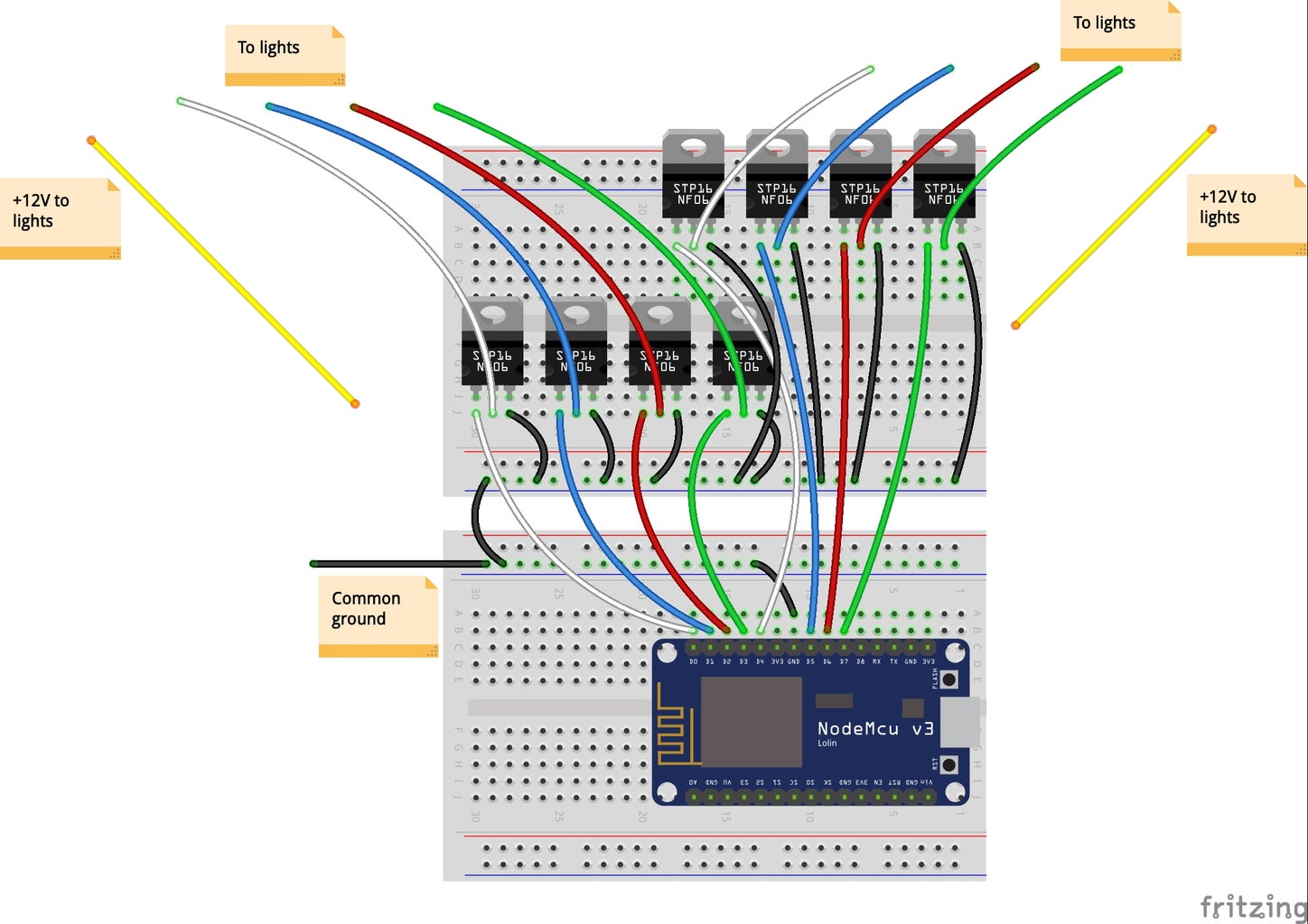 WiFi LED Light Strip Controller : 7 Steps (with Pictures) - Instructables