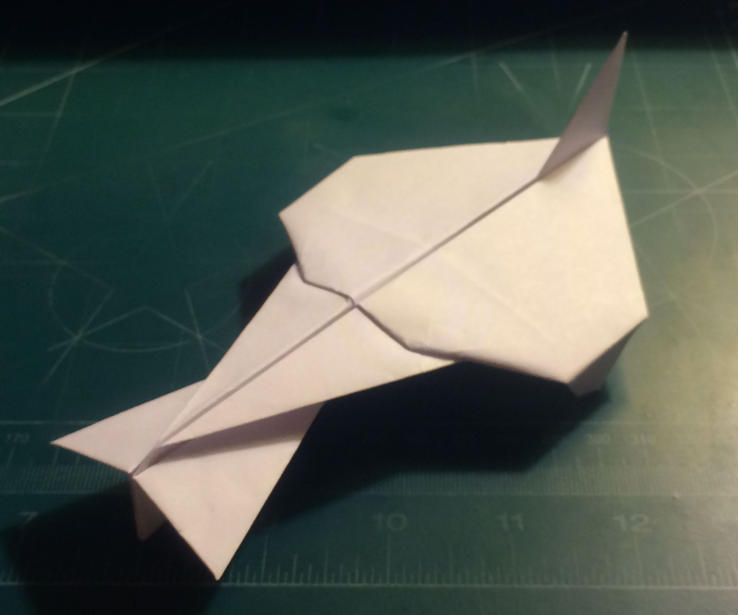 How to Make the UltraVengeance Paper Airplane