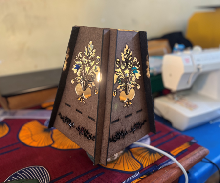 DIY! Decorative Lamp With Laser