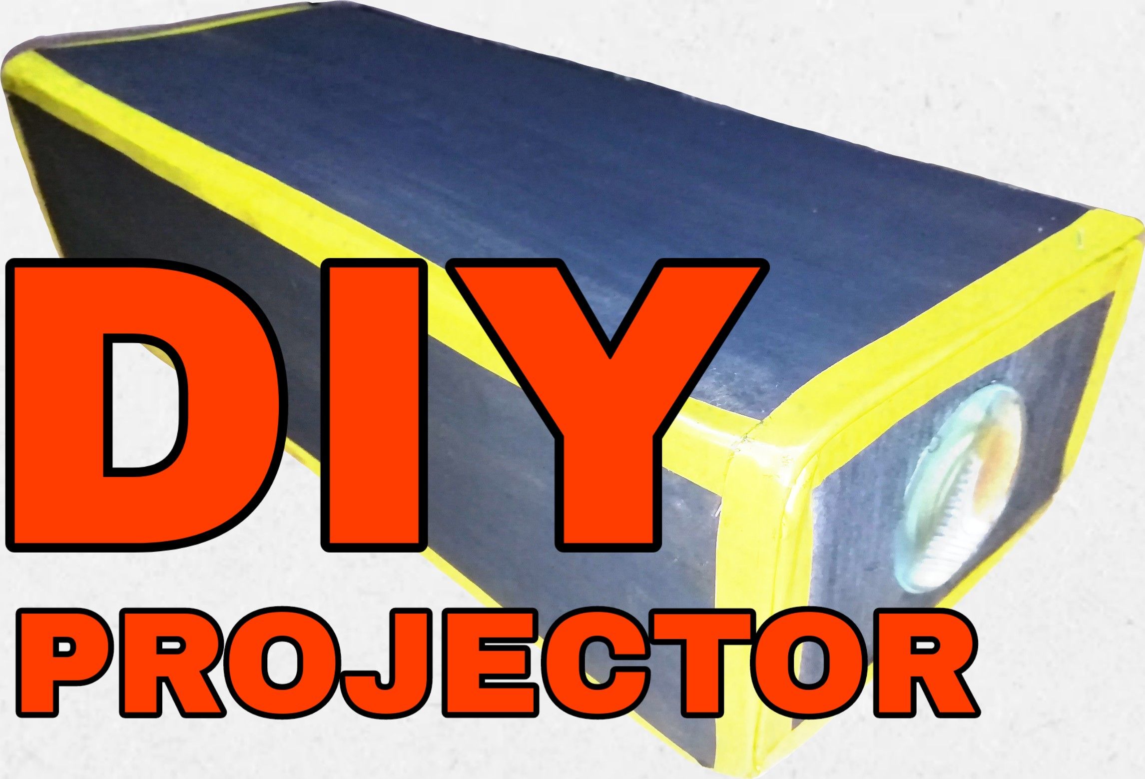 DIY PROJECTOR UNDER 1 4 Steps Instructables