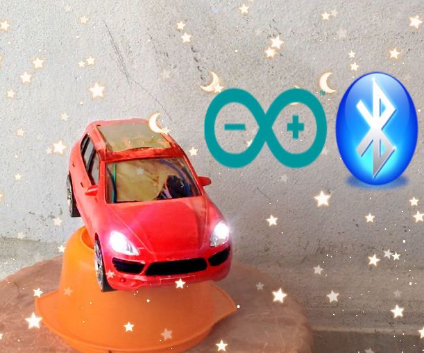 MOBILE OPERATED RC CAR(ARDUINO)