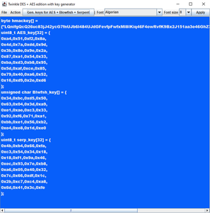 Generate Keys