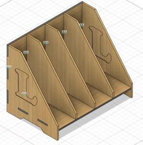 Organizador De Libros Y Cuentos