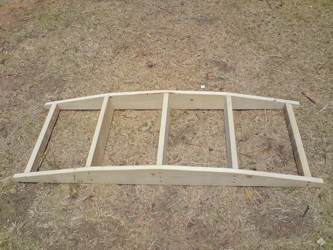 Wake Skate Jig - Step One of Making a Wake Skate.