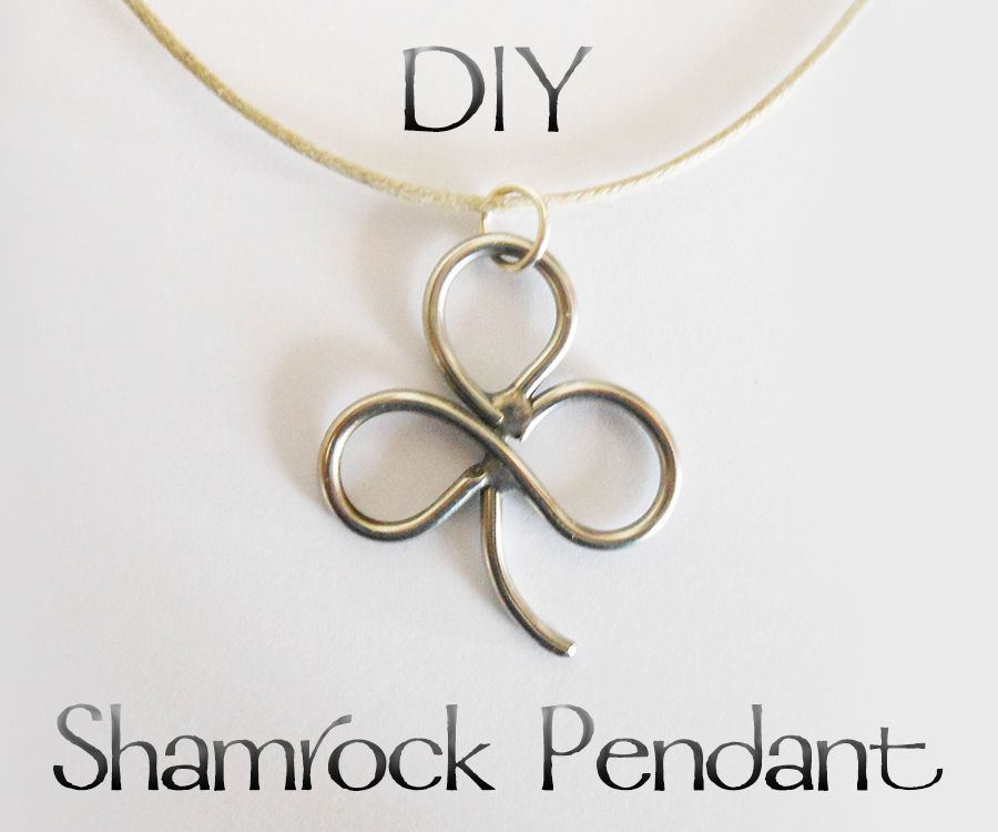 DIY Shamrock Pendant