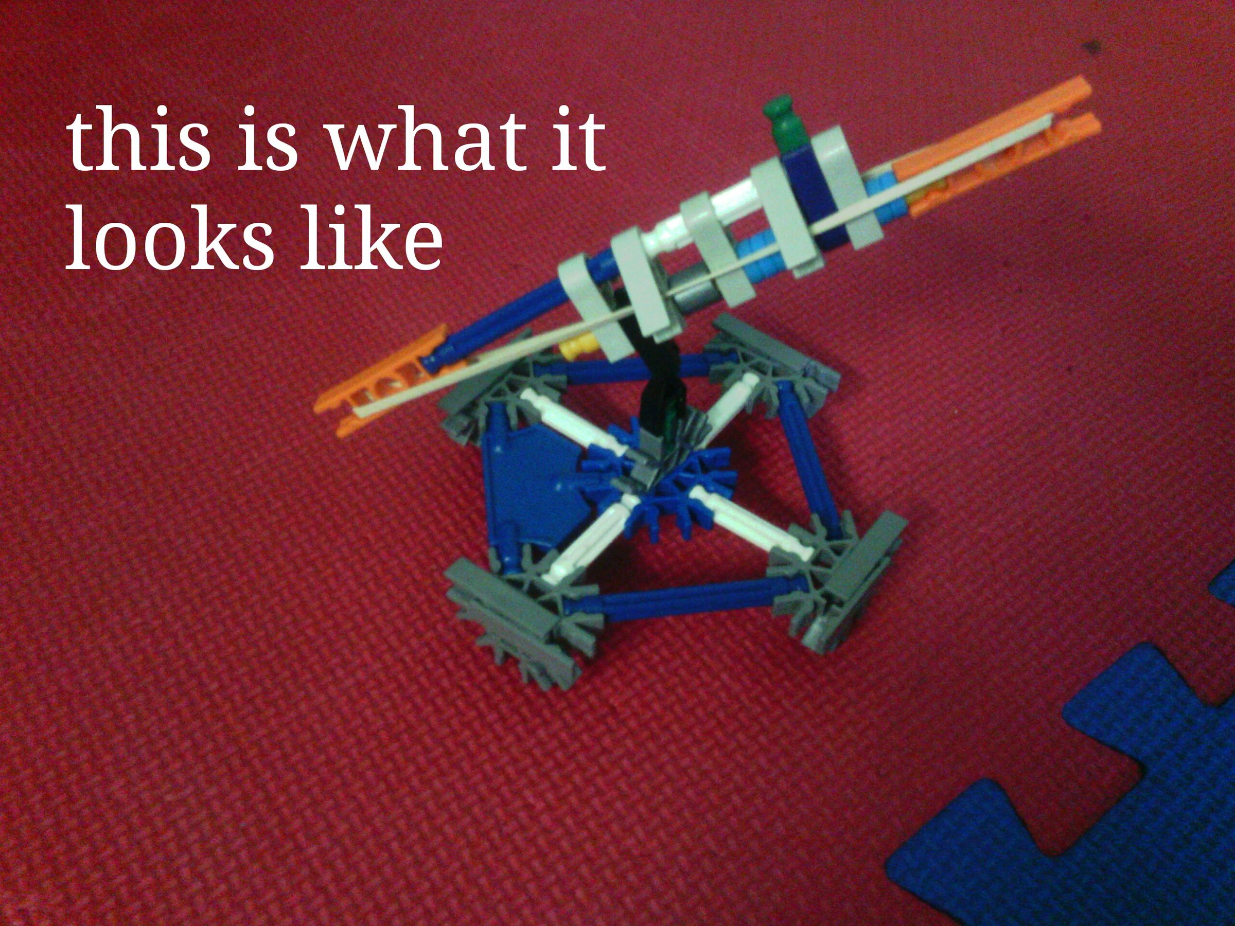 K'nex Anti-Aircraft Gun