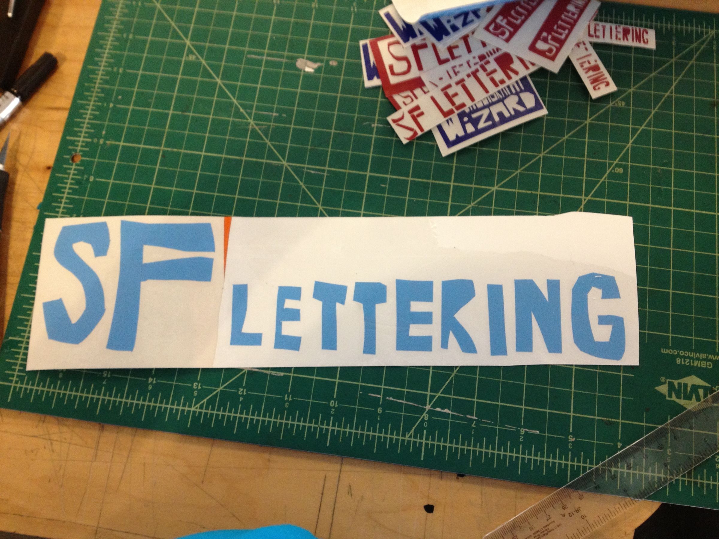 Hand Cut Vinyl Made Into a Vinyl Decal 6 Steps Instructables