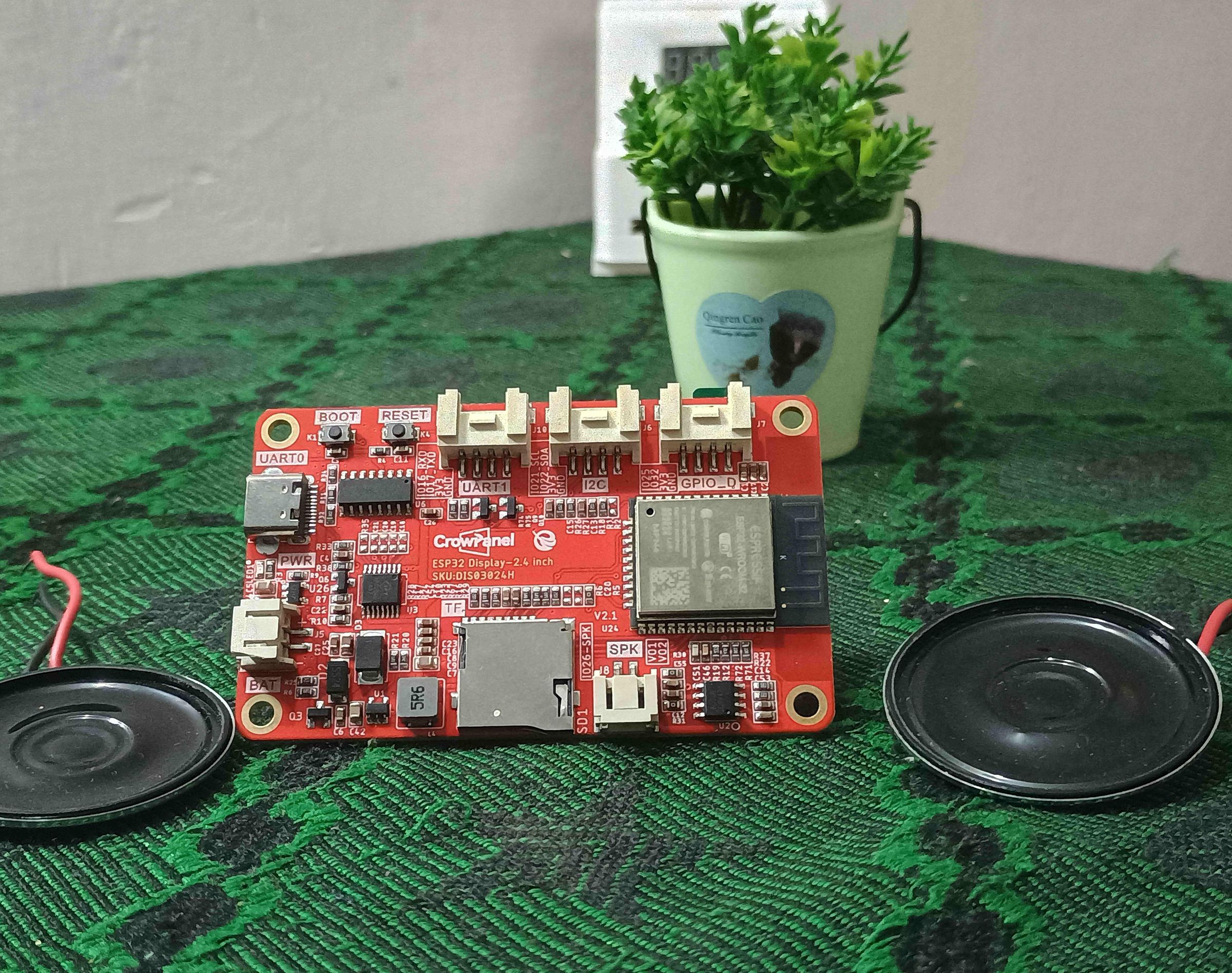 How to Add Sound to the CrowPanel ESP32 HMI DIsplay