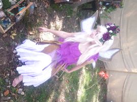 sachin and babi light blue dress Fairy Costume - on a Budget : 6 Steps