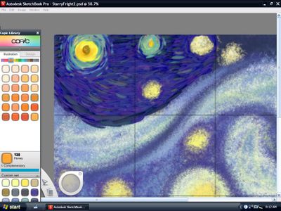 Background Brush Strokes