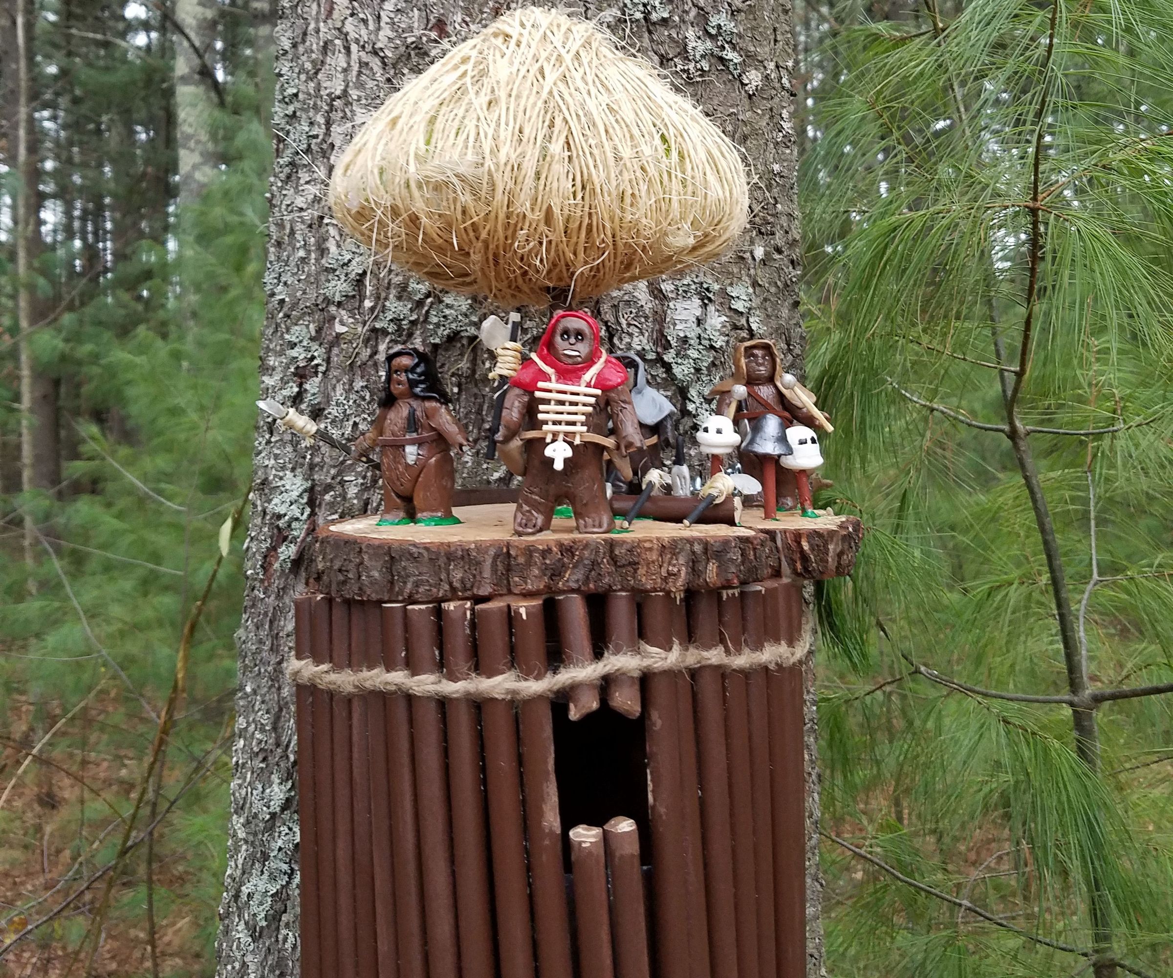 Ewok Birdhouse
