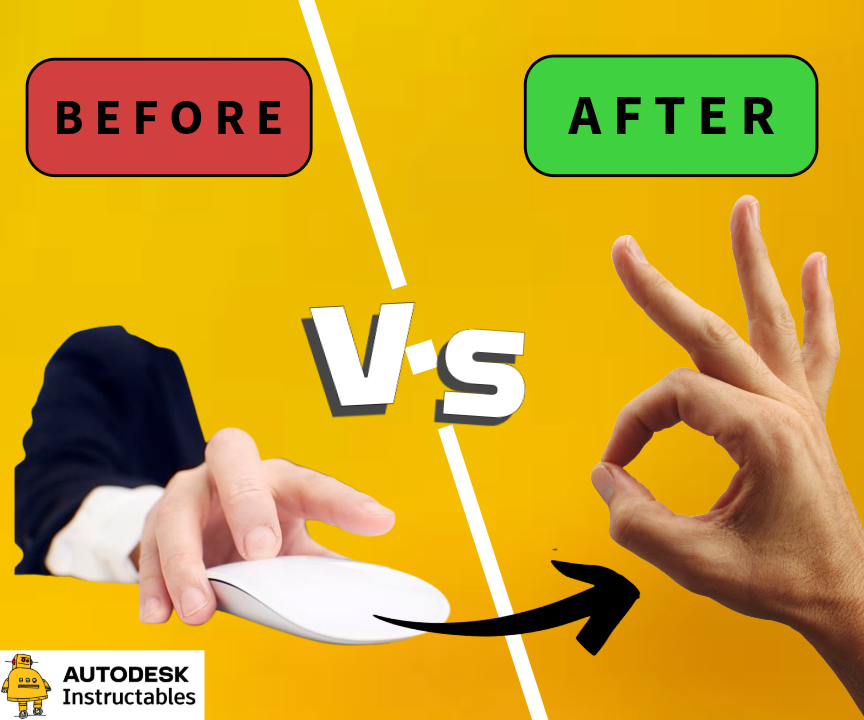 Mouse Cursor Control With Hand Gestures!