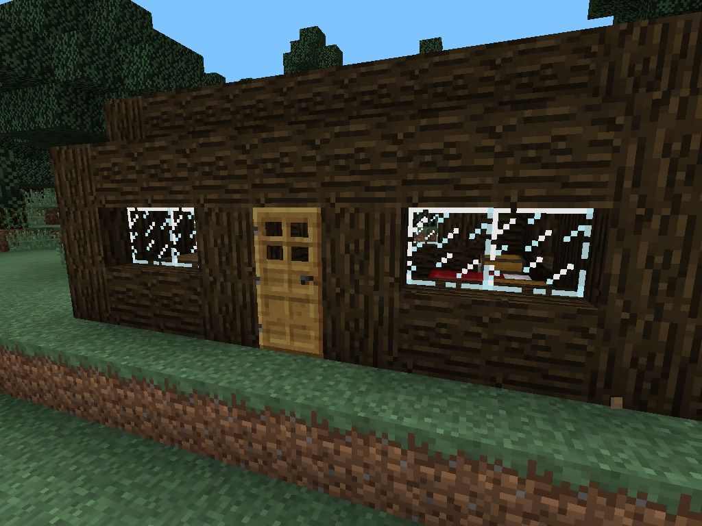 Minecraft Wooden House