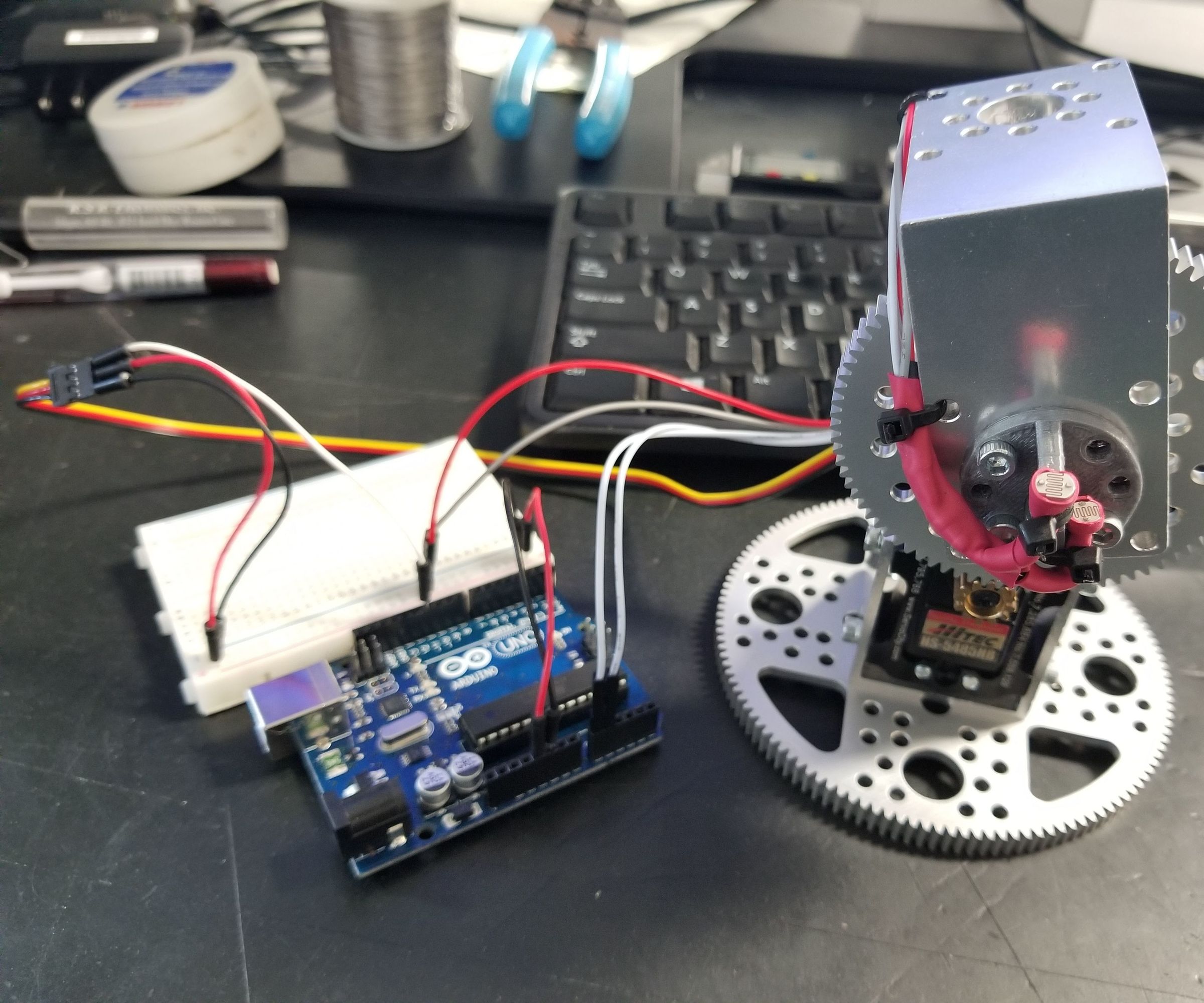 Actobotics Solar Tracker
