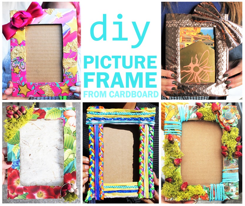 Diy Picture Frame From Cardboard And Decorative Materials 14 Steps With Pictures Instructables Diy Picture Frame From Cardboard And Decorative Materials 14 Steps With Pictures Instructables