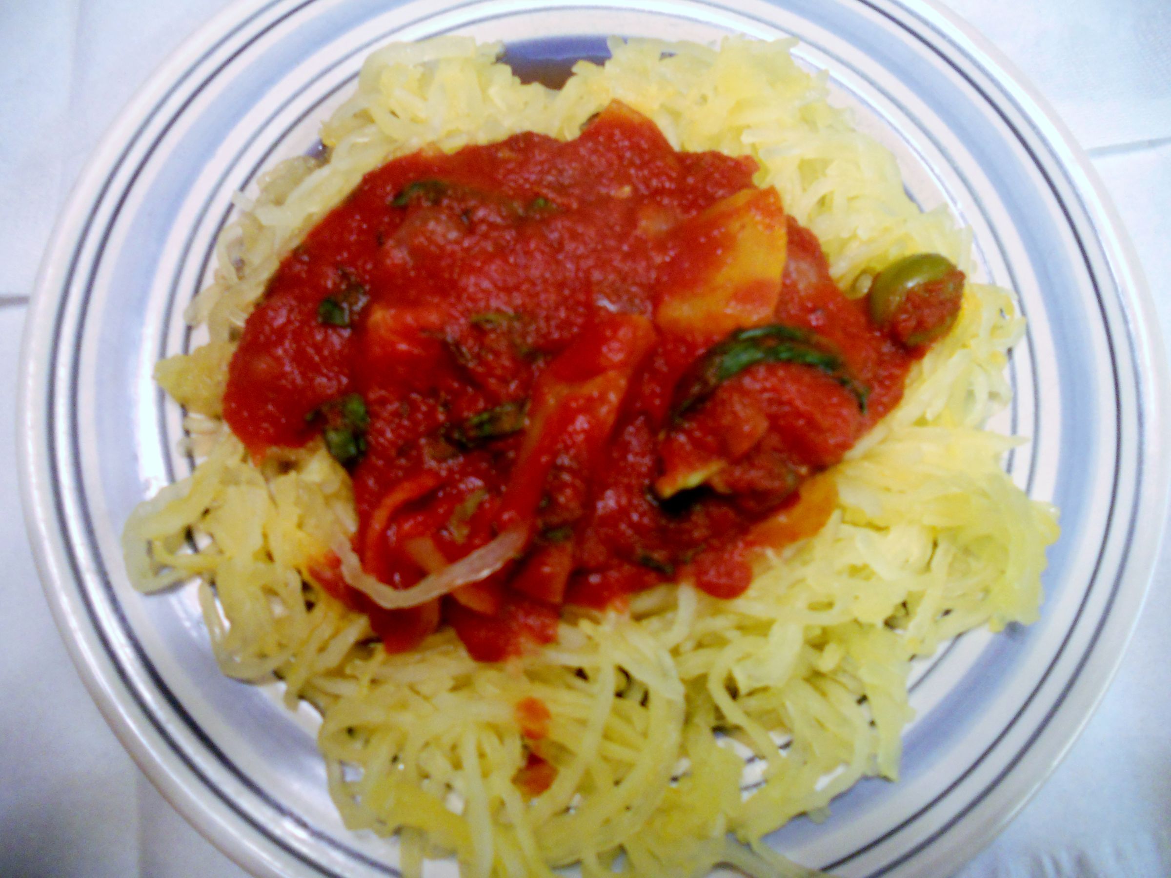 Spaghetti Squash Pasta