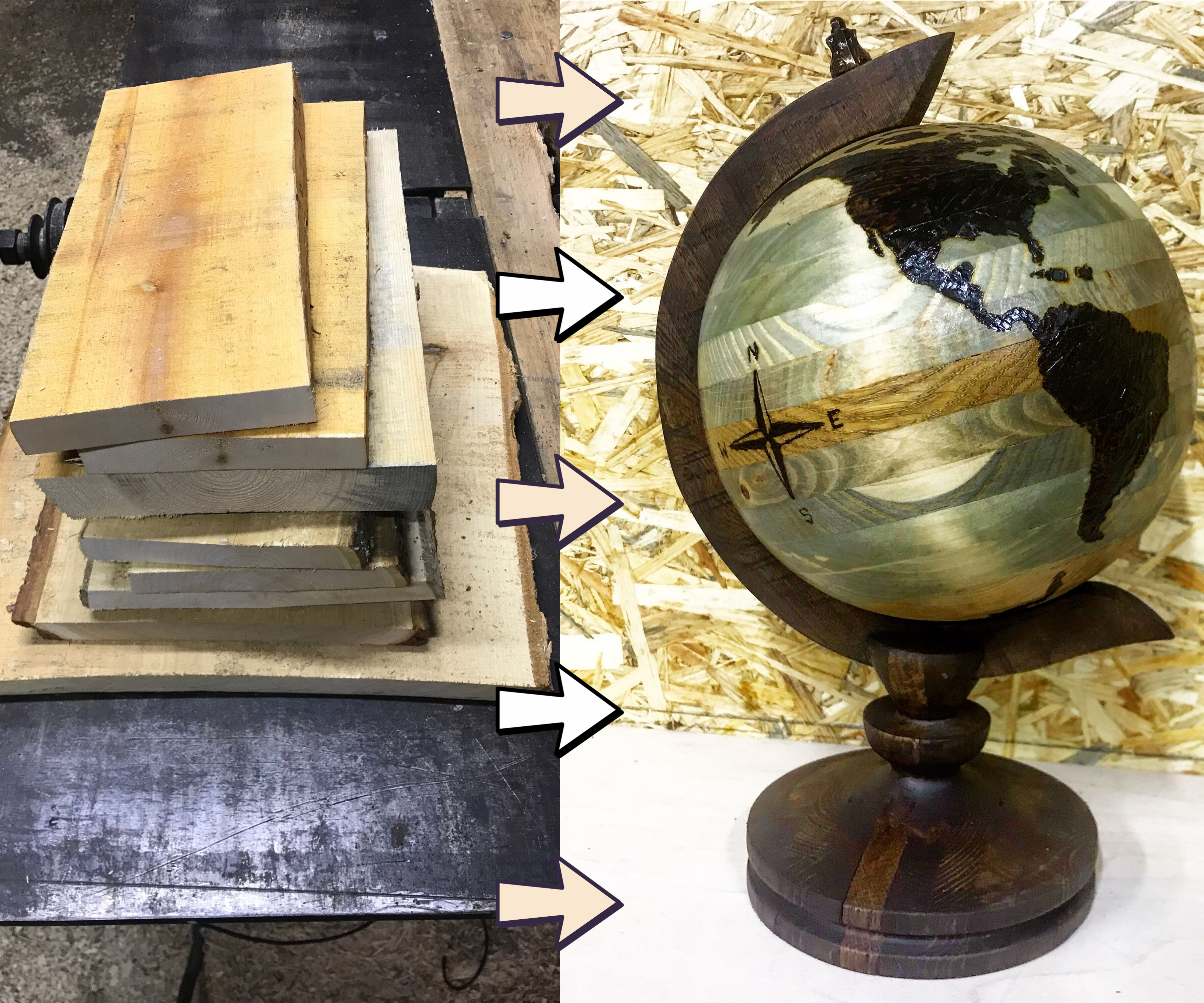 The UNREAL GLOBE (literally)