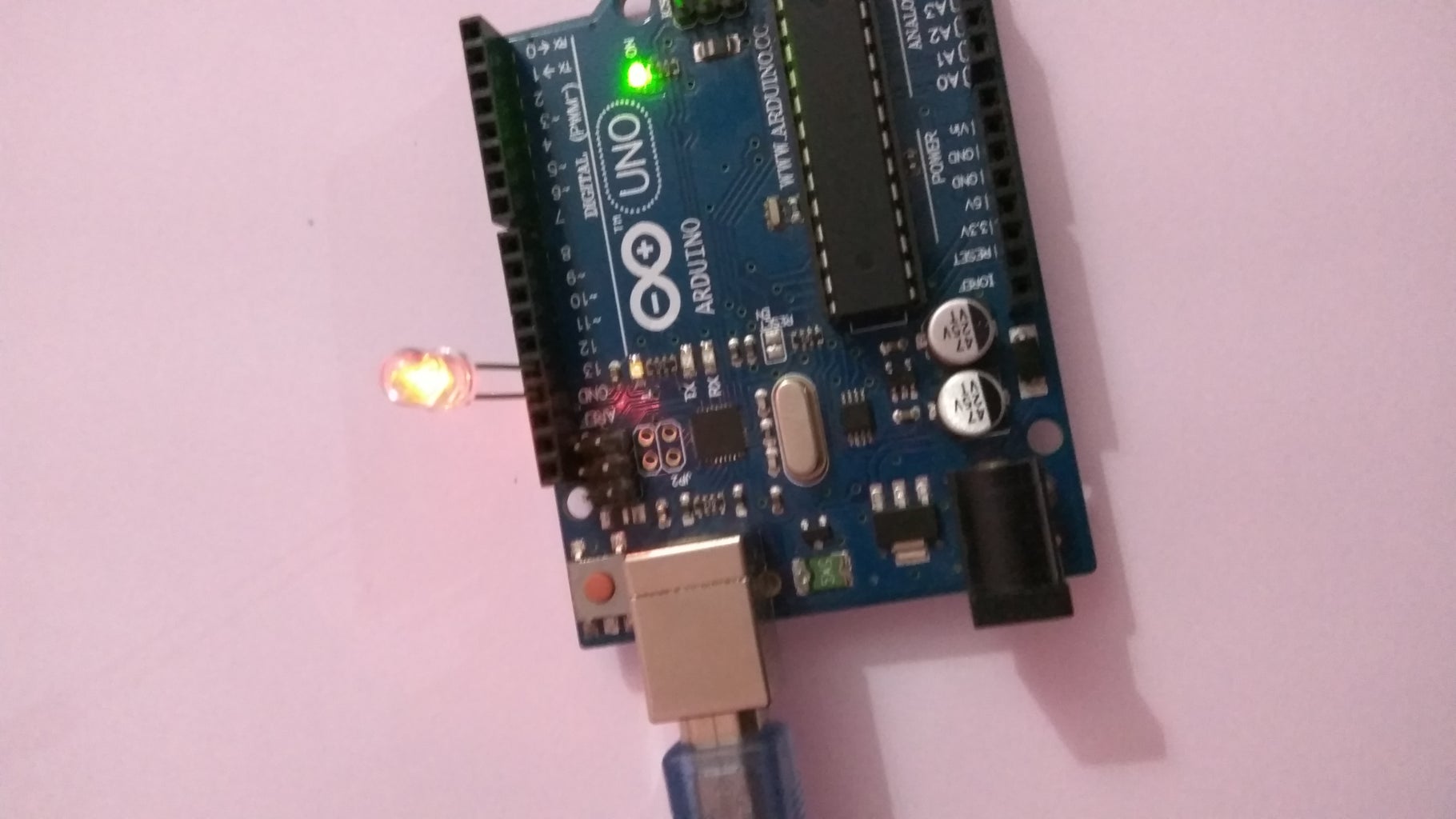 LED Blinking Using Arduino : 5 Steps - Instructables