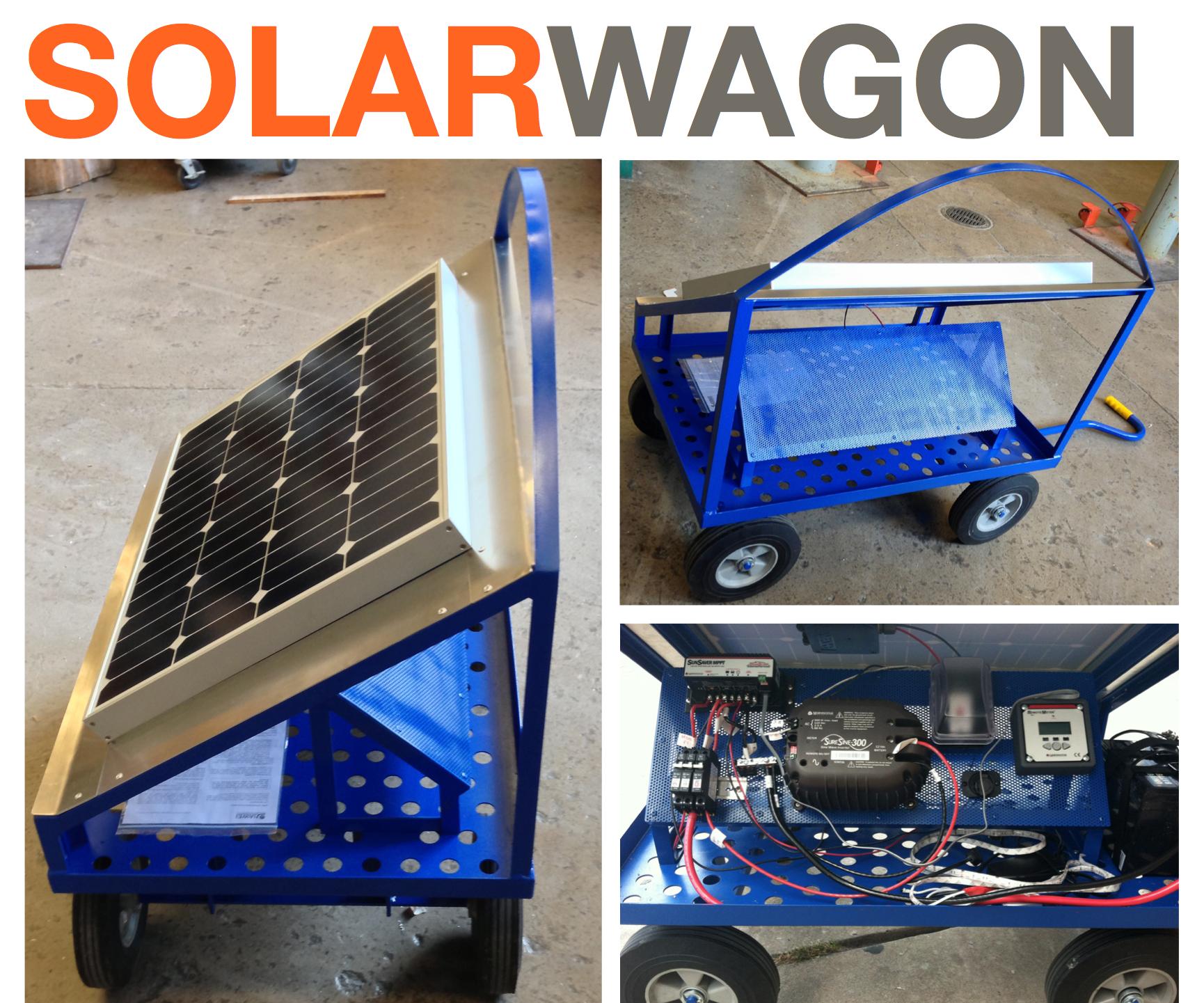Off-the-Grid Solar Wagon