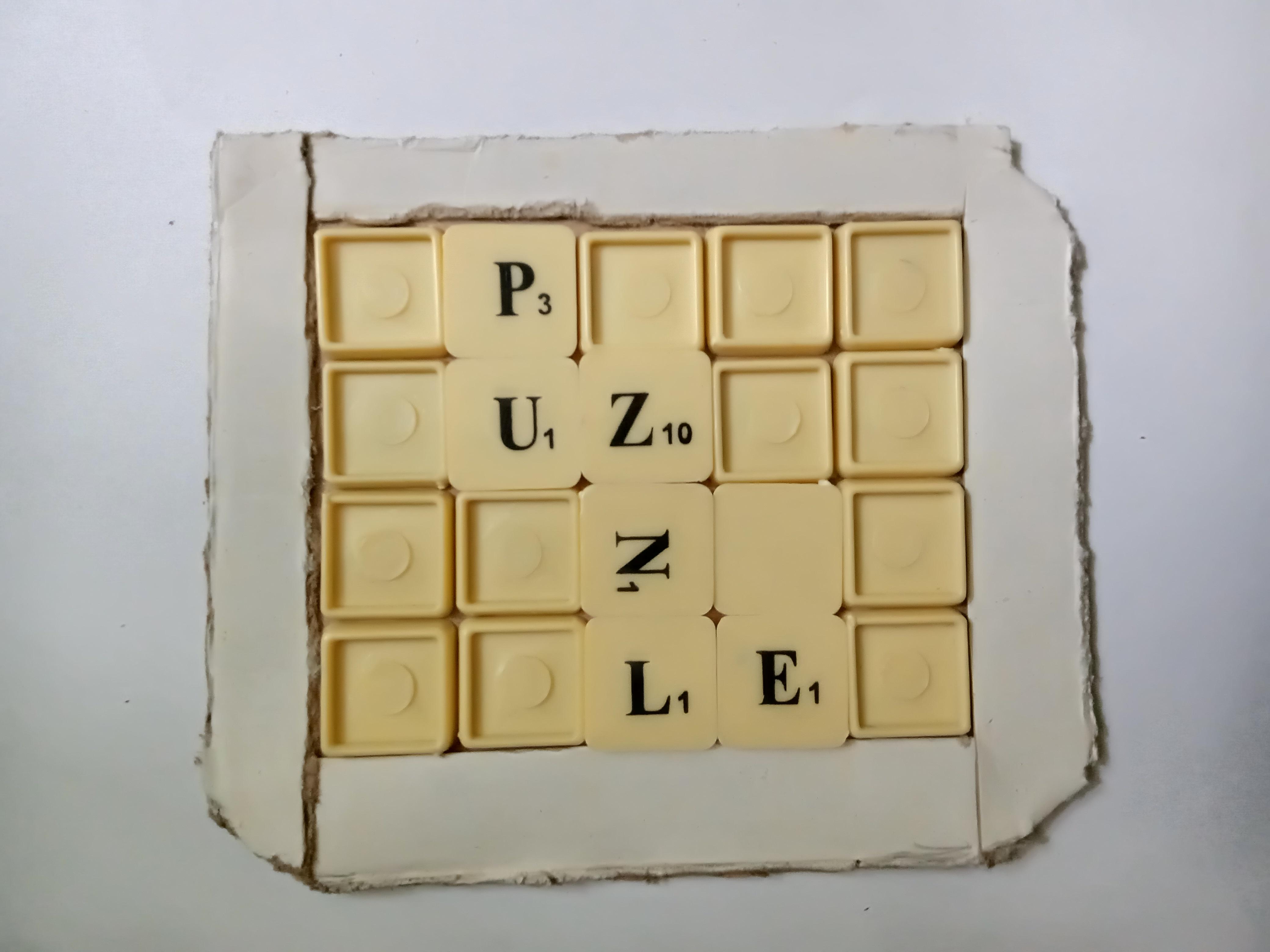 Super Scrabble PUZZLE 6 Steps Instructables