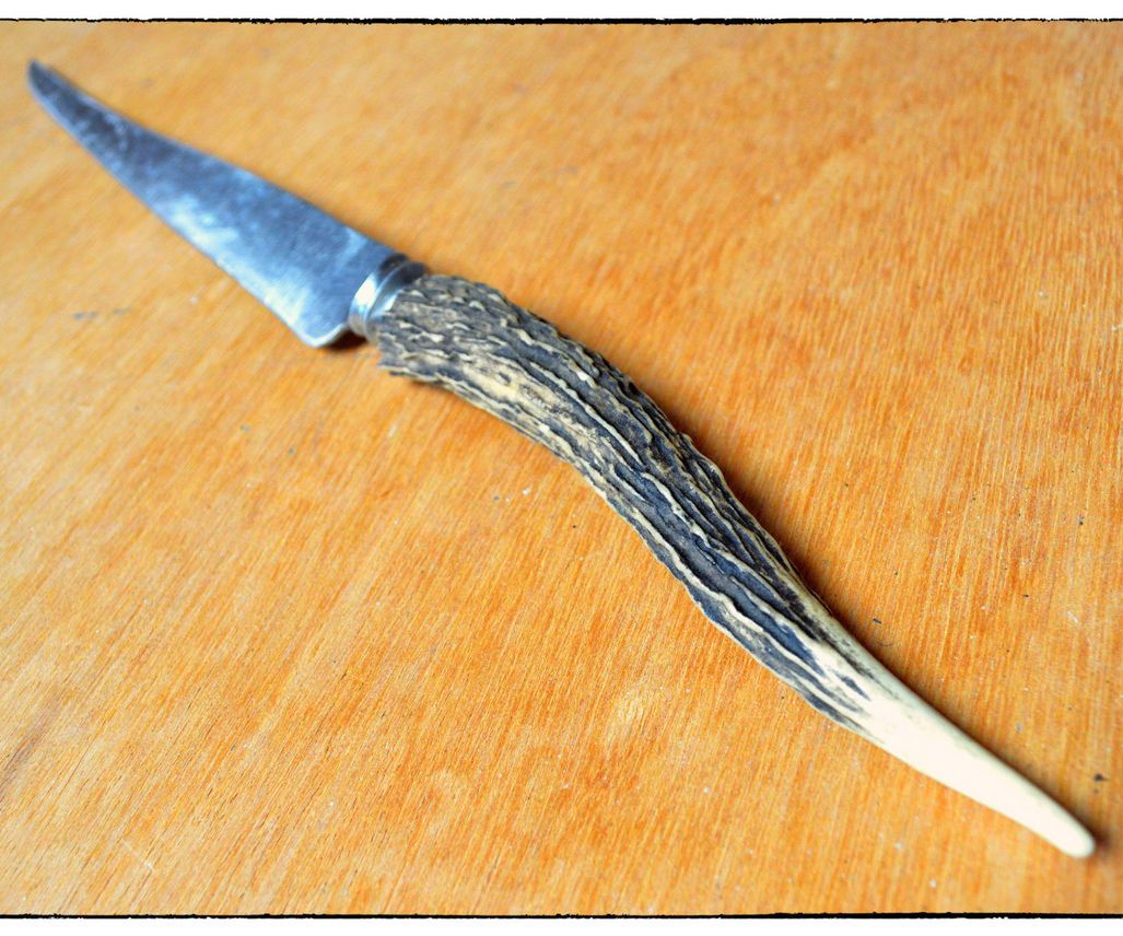 Stag Antler Knife Handle (the Easy Way)