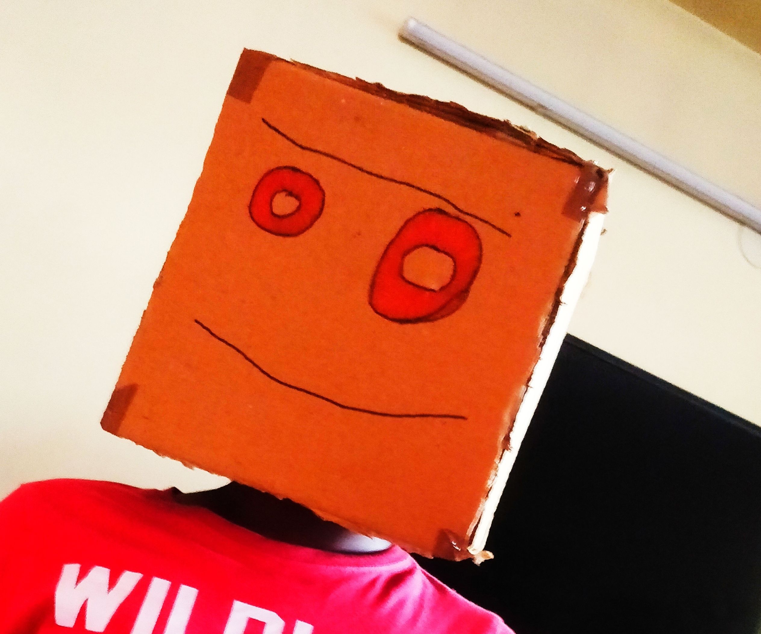 Instructables Robot Helmet (Using Only Cardboard!!)