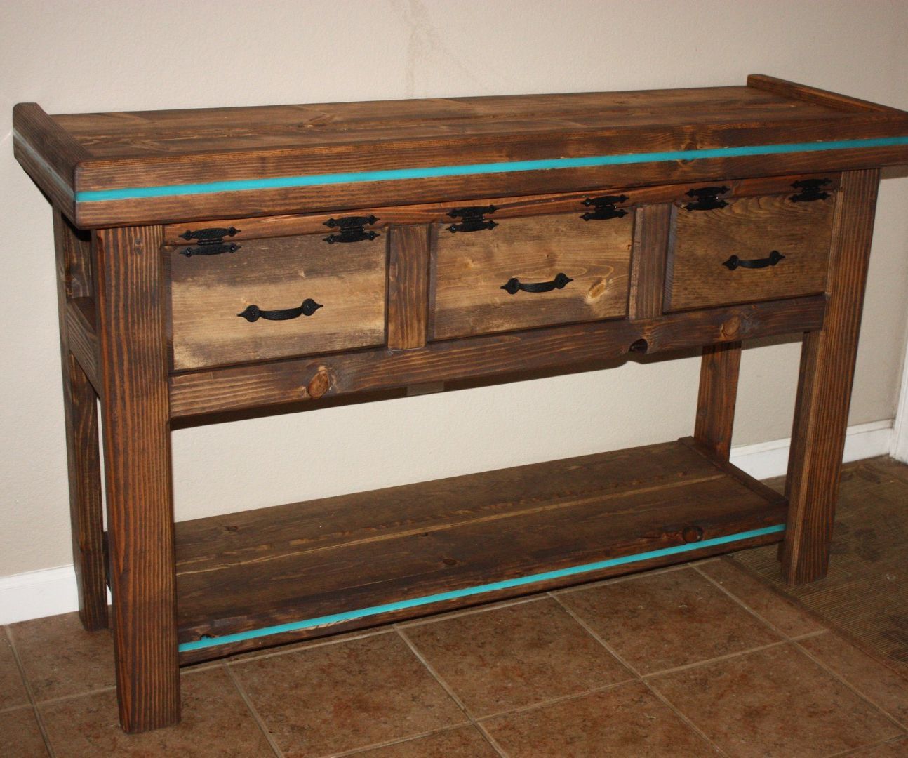 Glow Strip Entry Table - 2x4
