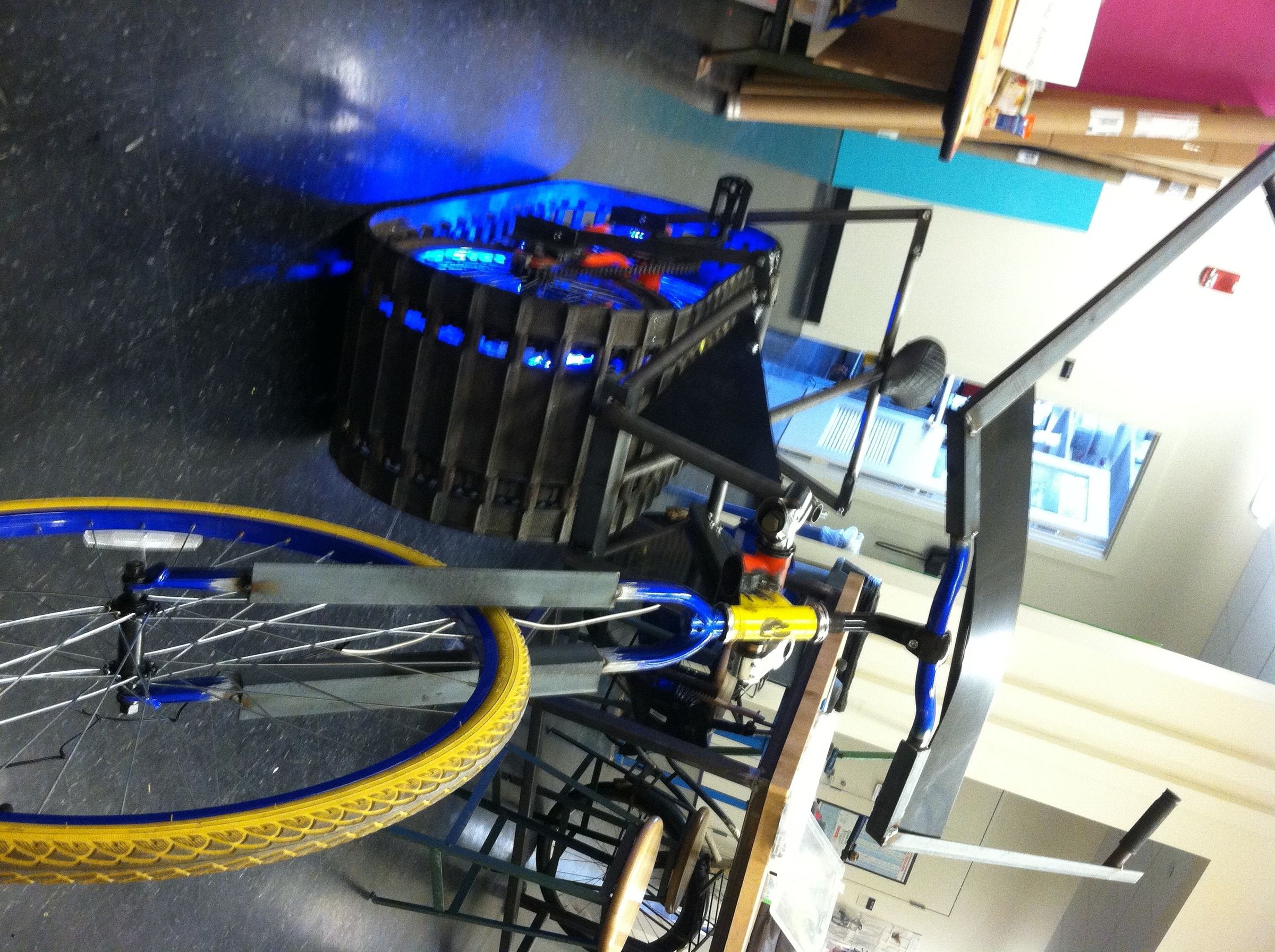 Build a Massive Snowmobile Tank Bike