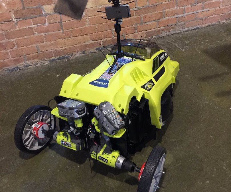 Self Driveing Lawn Mower Remote Control Autonomous Lawn Mower Using RaspberryPi