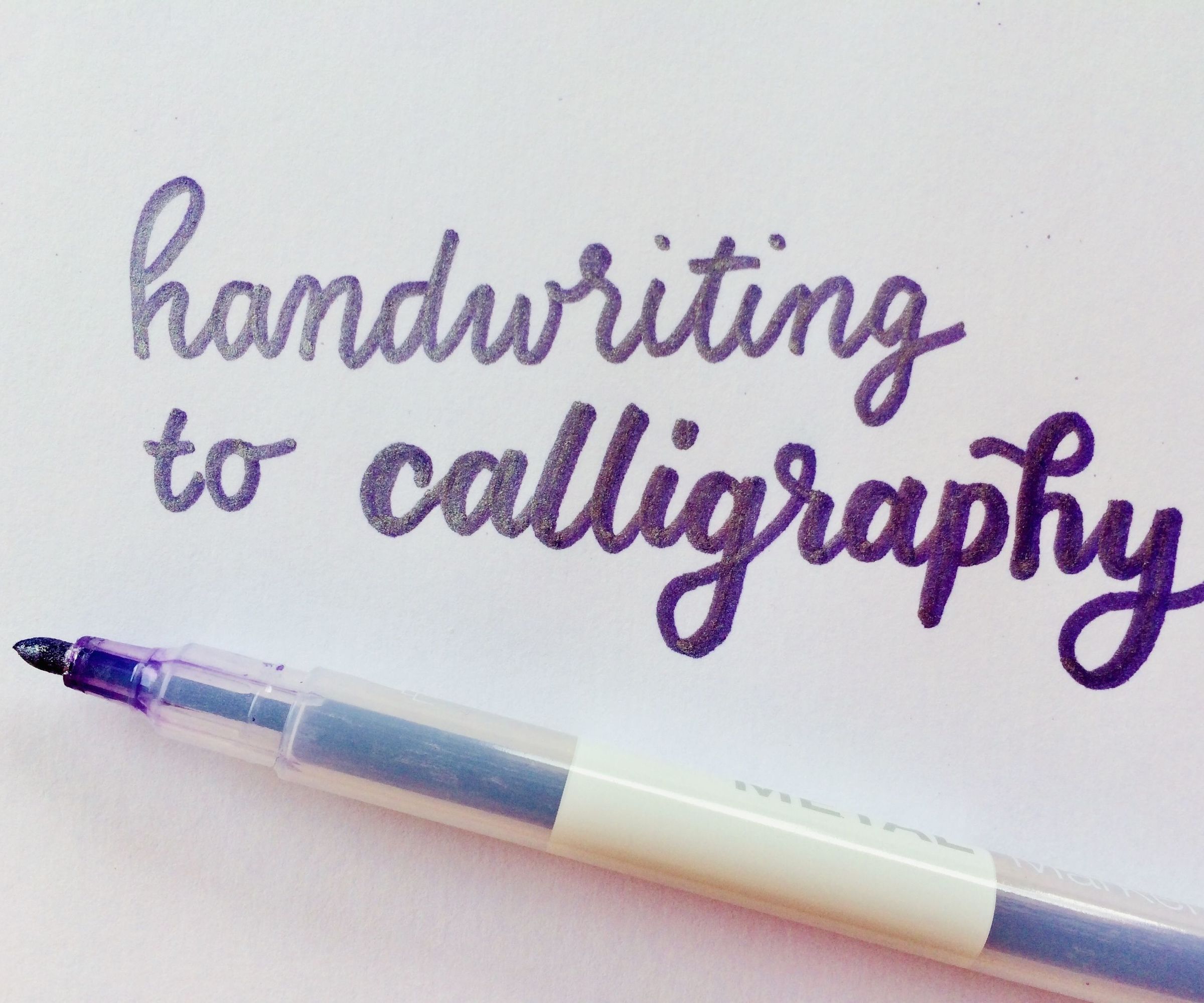 Handwriting to Calligraphy
