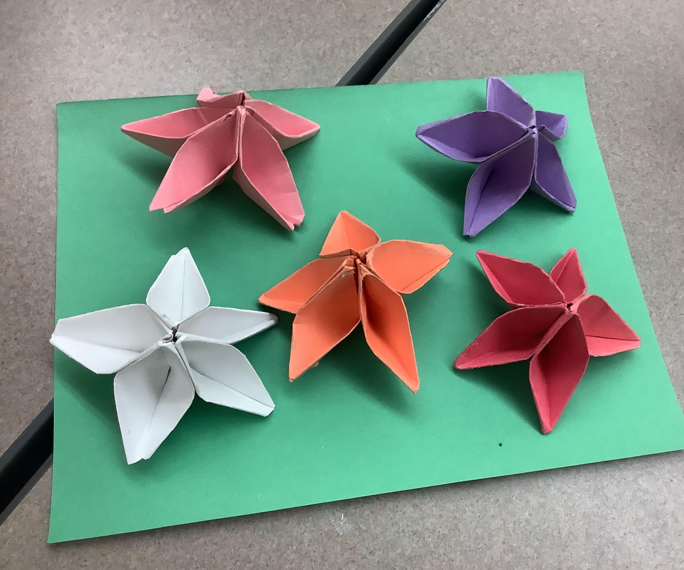 Origami Flower Garden