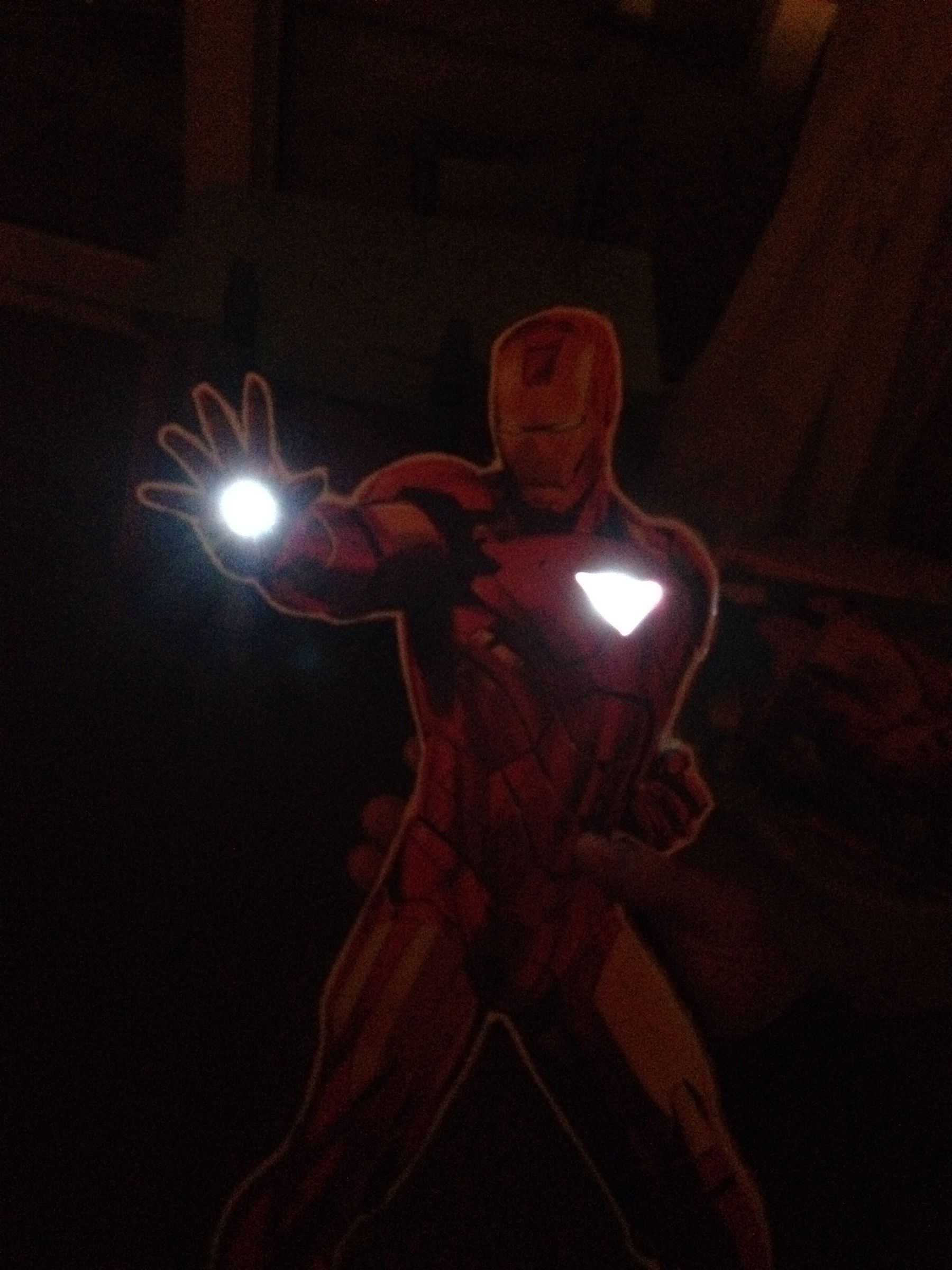 Light Up Cardboard Cutouts!!